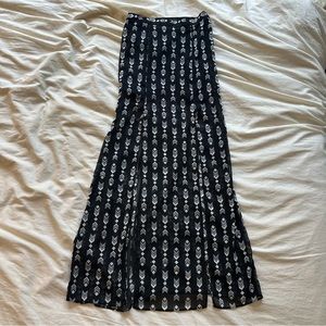 F21 maxi skirt